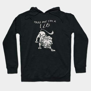 Kiss Me I'm A LEO Western Zodiac Astrology Hoodie